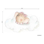 Vinilo decorativo infantil con tema dulces sueños para niñas