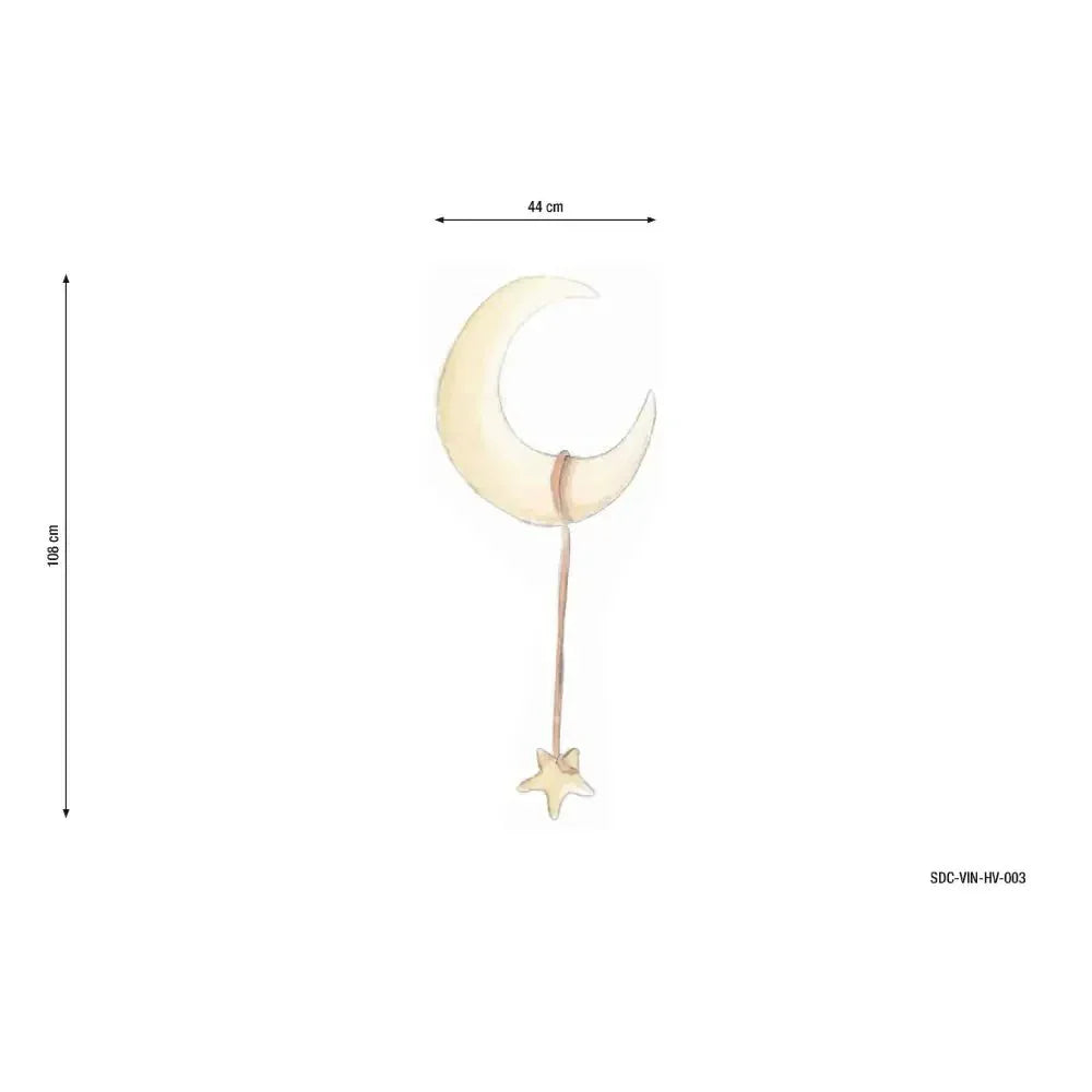 Vinilo decorativo infantil con tema dulces sueños para niñas