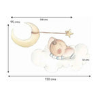 Vinilo decorativo infantil dulces sueños para niños | Exclusivo