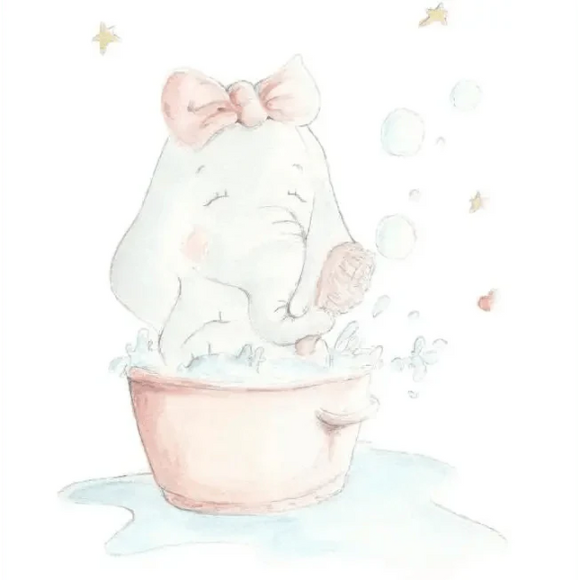 Vinilo Decorativo Infantil ELEFANTA AL BAÑO - SUEÑOS DE CIGUEÑAViniloArts & Entertainment > Hobbies & Creative Arts > Arts & Crafts > Art & Crafting Materials > Embellishments & Trims > Decorative Stickers
