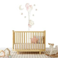 Vinilo decorativo infantil con globos bebé balloon girl