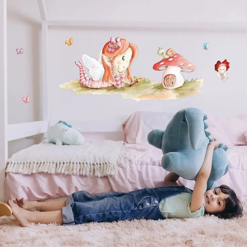 Vinilo Decorativo Infantil HADA MARAVILLAViniloArts & Entertainment > Hobbies & Creative Arts > Arts & Crafts > Art & Crafting Materials > Embellishments & Trims > Decorative Stickers