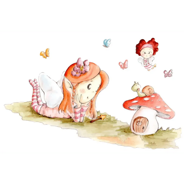 Vinilo Decorativo Infantil HADA MARAVILLAViniloArts & Entertainment > Hobbies & Creative Arts > Arts & Crafts > Art & Crafting Materials > Embellishments & Trims > Decorative Stickers
