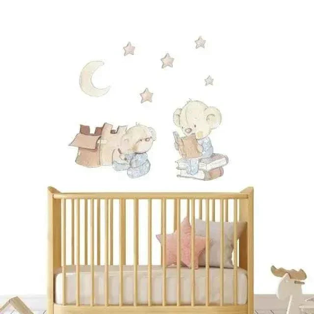 Vinilo decorativo infantil con dibujos a mano para niños