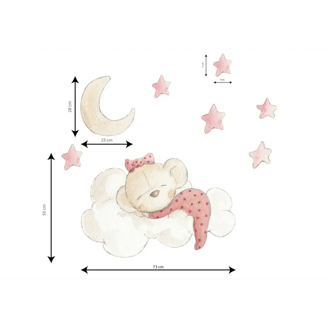 Vinilo Decorativo Infantil IN THE CLOUDViniloArts & Entertainment > Hobbies & Creative Arts > Arts & Crafts > Art & Crafting Materials > Embellishments & Trims > Decorative Stickers