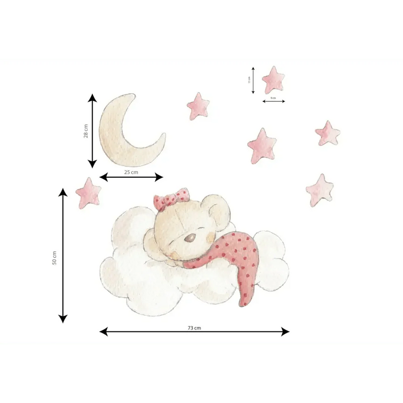 Vinilo Decorativo Infantil IN THE CLOUDViniloArts & Entertainment > Hobbies & Creative Arts > Arts & Crafts > Art & Crafting Materials > Embellishments & Trims > Decorative Stickers