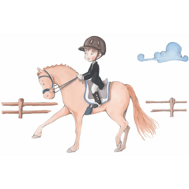 Vinilo Decorativo Infantil JINETEViniloArts & Entertainment > Hobbies & Creative Arts > Arts & Crafts > Art & Crafting Materials > Embellishments & Trims > Decorative Stickers