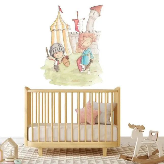 Vinilo Decorativo Infantil KNIGHTViniloArts & Entertainment > Hobbies & Creative Arts > Arts & Crafts > Art & Crafting Materials > Embellishments & Trims > Decorative Stickers