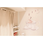 Vinilo decorativo infantil | pintado a mano con acuarelas