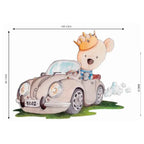 Vinilo Decorativo Infantil Lolo Beetle Para Niños