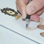 Vinilo mapamundi infantil con animales XL | 220x120cm