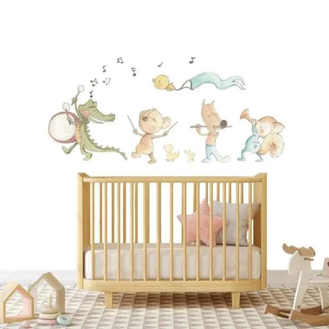 Vinilo Decorativo Infantil MUSICAL BAND 02ViniloArts & Entertainment > Hobbies & Creative Arts > Arts & Crafts > Art & Crafting Materials > Embellishments & Trims > Decorative Stickers