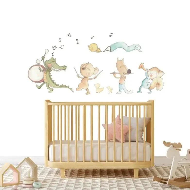 Vinilo Decorativo Infantil MUSICAL BAND 02ViniloArts & Entertainment > Hobbies & Creative Arts > Arts & Crafts > Art & Crafting Materials > Embellishments & Trims > Decorative Stickers