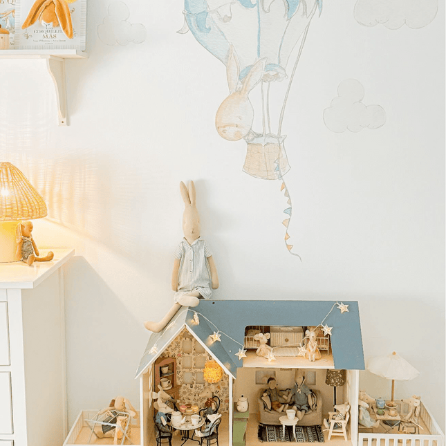 Vinilo Decorativo Infantil RABBIT IN BALLOONViniloArts & Entertainment > Hobbies & Creative Arts > Arts & Crafts > Art & Crafting Materials > Embellishments & Trims > Decorative Stickers