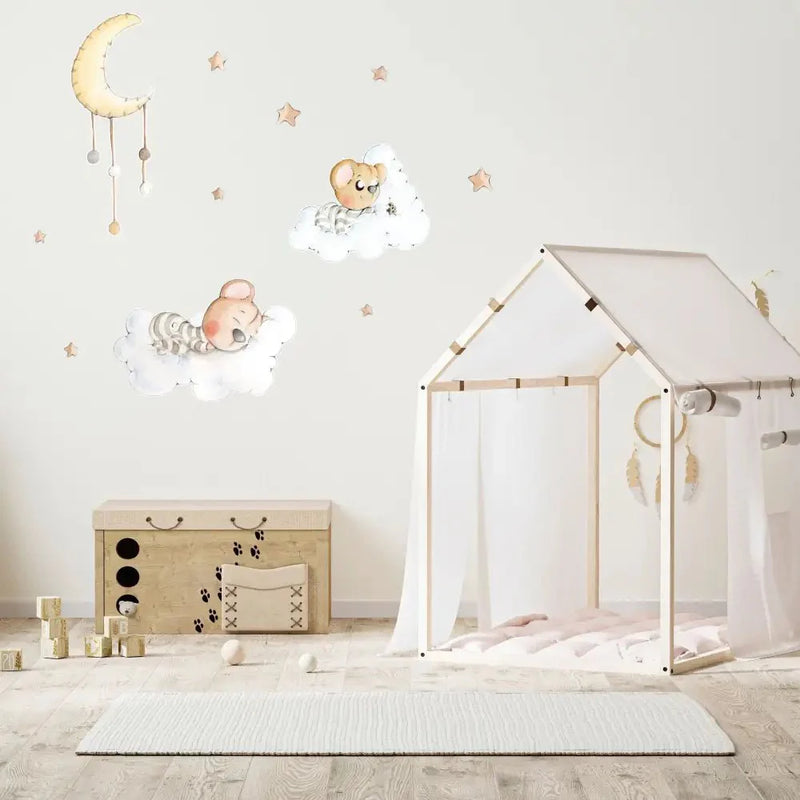 Vinilo Decorativo Infantil SOÑANDO ENTRE NUBESViniloArts & Entertainment > Hobbies & Creative Arts > Arts & Crafts > Art & Crafting Materials > Embellishments & Trims > Decorative Stickers