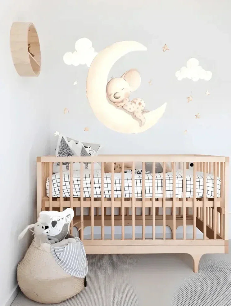 Dreams on the Moon decorative vinyl for children | Drawings