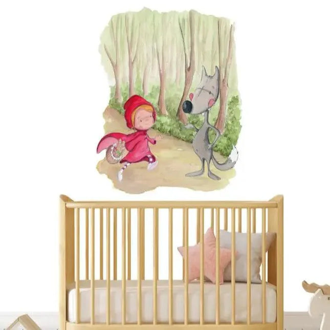 Vinilo Decorativo Infantil THE WOLFViniloArts & Entertainment > Hobbies & Creative Arts > Arts & Crafts > Art & Crafting Materials > Embellishments & Trims > Decorative Stickers