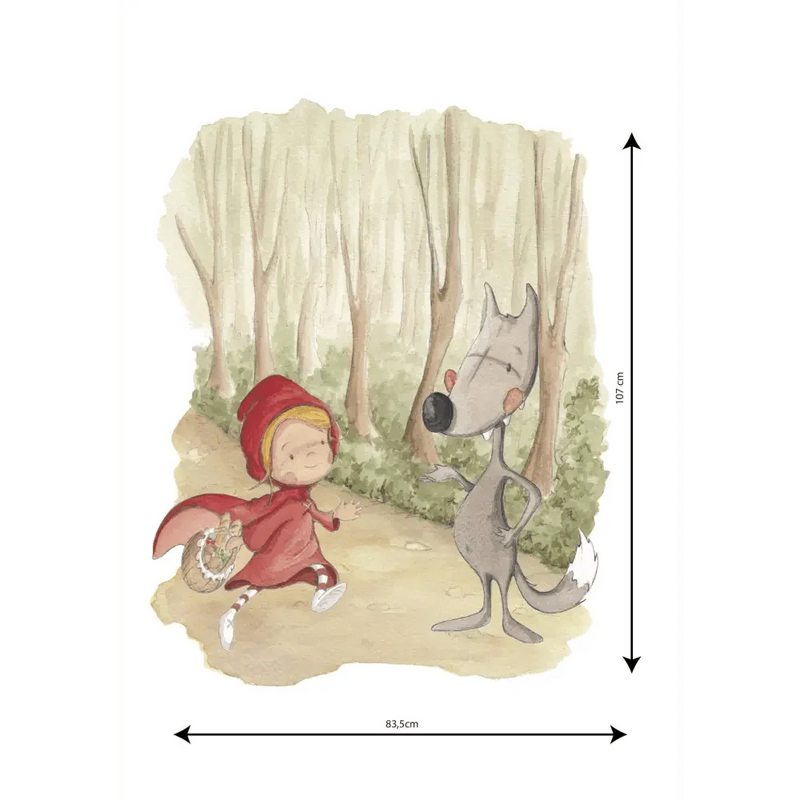 Vinilo Decorativo Infantil THE WOLFViniloArts & Entertainment > Hobbies & Creative Arts > Arts & Crafts > Art & Crafting Materials > Embellishments & Trims > Decorative Stickers