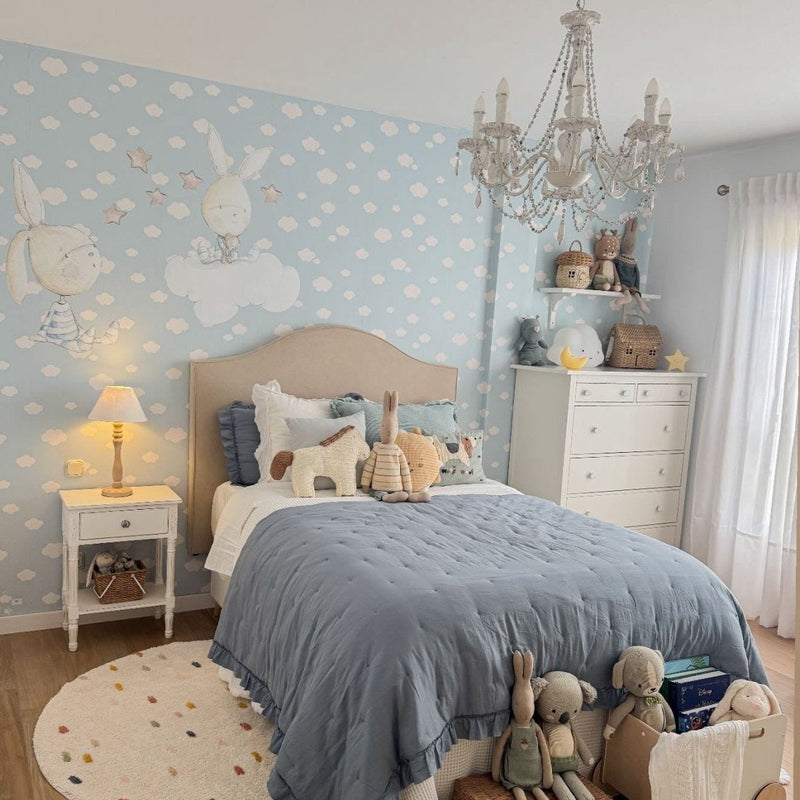 Vinilo Decorativo Infantil TWIN RABBITViniloArts & Entertainment > Hobbies & Creative Arts > Arts & Crafts > Art & Crafting Materials > Embellishments & Trims > Decorative Stickers