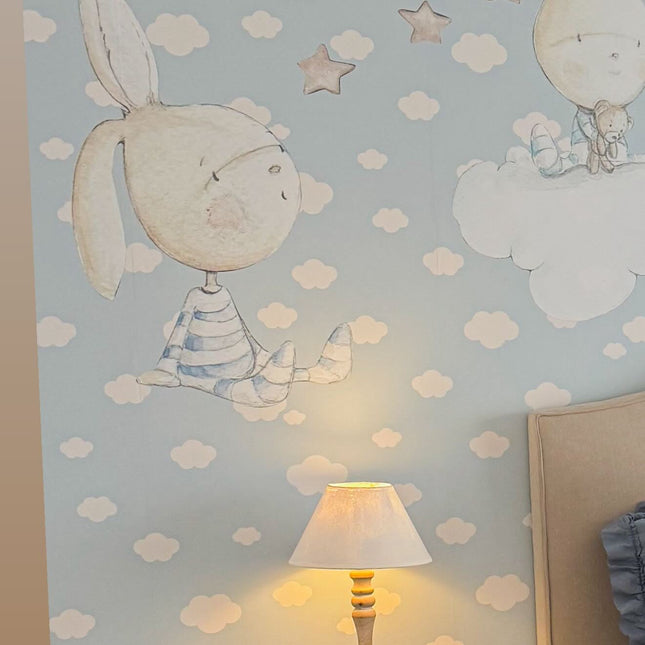 Vinilo Decorativo Infantil TWIN RABBITViniloArts & Entertainment > Hobbies & Creative Arts > Arts & Crafts > Art & Crafting Materials > Embellishments & Trims > Decorative Stickers