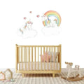 Vinilo decorativo infantil Twin Unicorn | Para niños