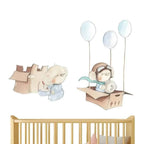 Vinil decorativo infantil | desenhos pintados à mão