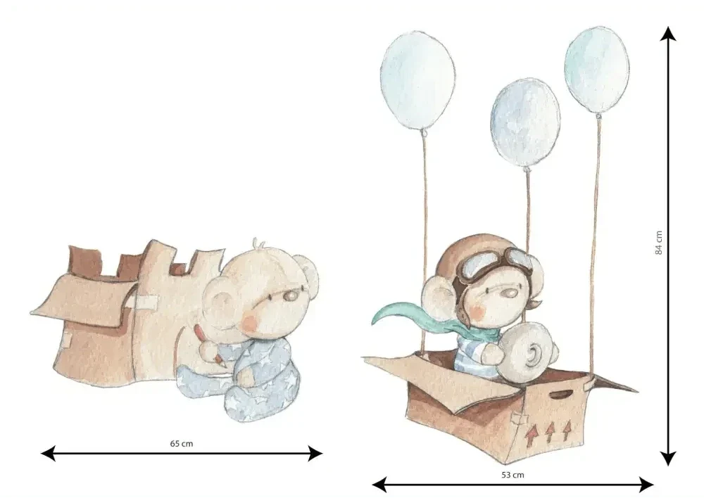 Children's decorative vinyl | hand-painted drawings