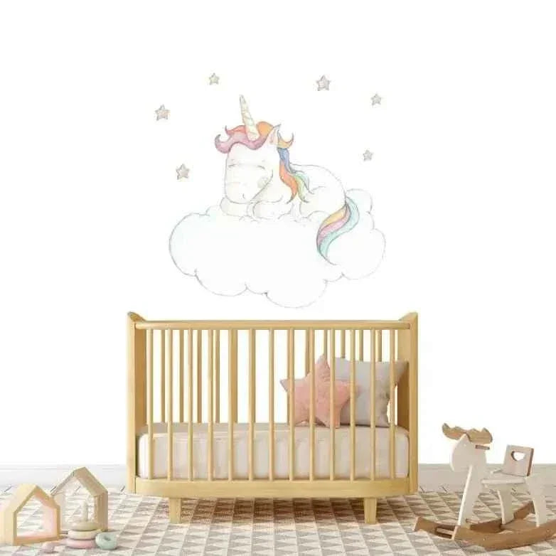 Sleeping Unicorn Kids Wall Decal | Exclusive