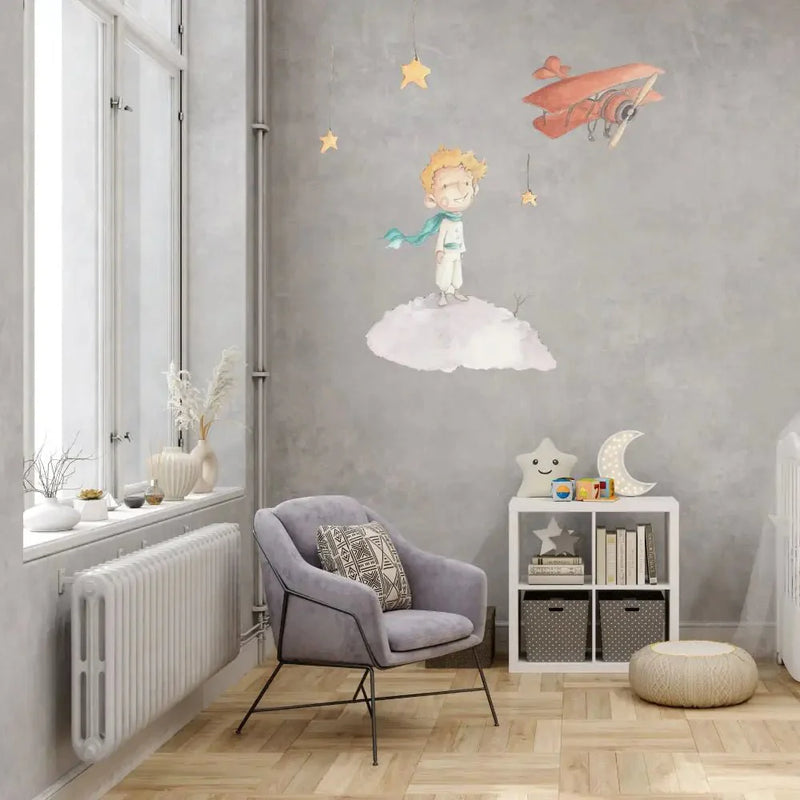 Vinilo Decorativo Little Prince para Decoración InfantilViniloArts & Entertainment > Hobbies & Creative Arts > Arts & Crafts > Art & Crafting Materials > Embellishments & Trims > Decorative Stickers
