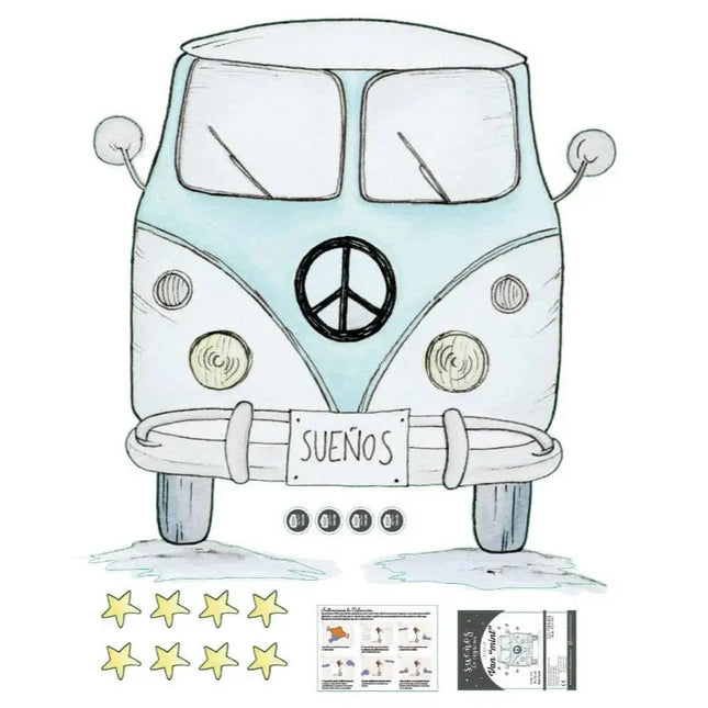 Vinilo Decorativo VAN Mint 95x95cmViniloArts & Entertainment > Hobbies & Creative Arts > Arts & Crafts > Art & Crafting Materials > Embellishments & Trims > Decorative Stickers