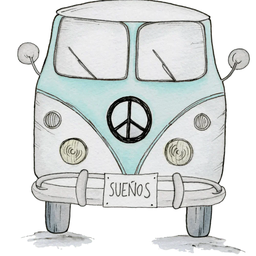 Autocolante decorativo infantil em vinil, 95x95cm | Desenhado à mão