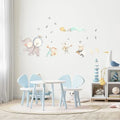 vinilo decorativo infantil banda musical | tela sin pvc