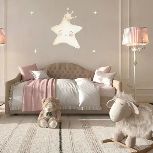 Vinilo infantil estrella small STAR 80x80cm | decoración rincones