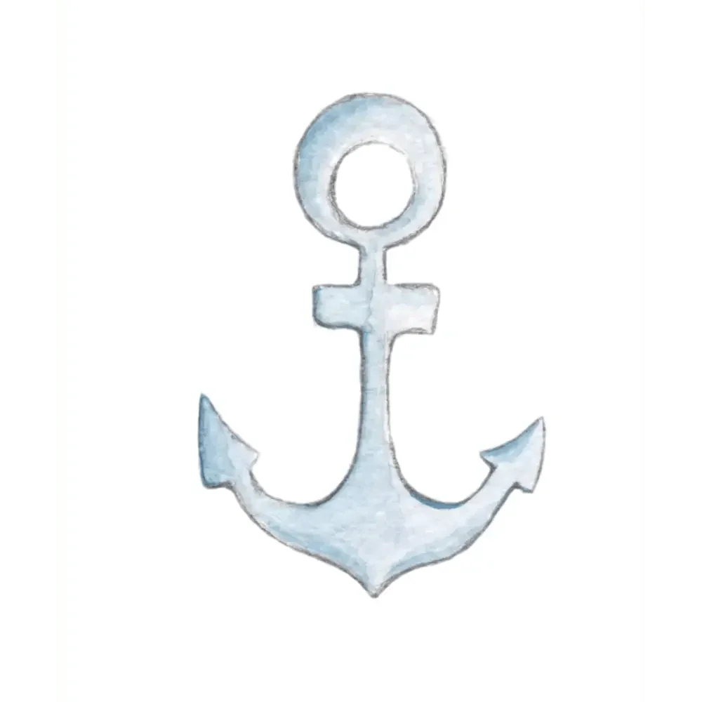 Vinilo infantil Anchor 60x65cm | para espacios pequeños