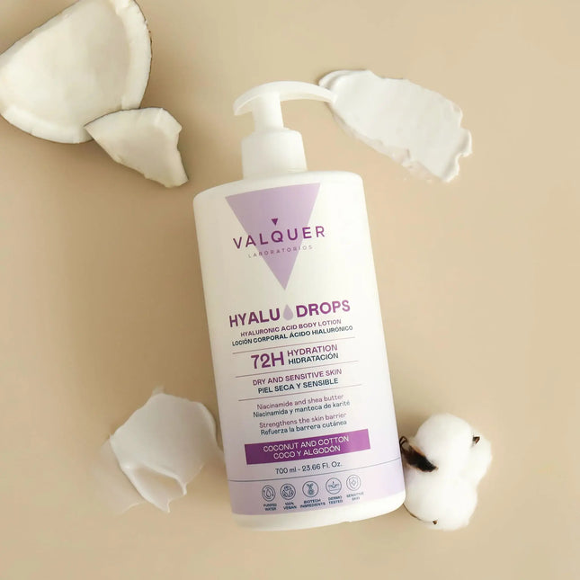 Loción corporal coco y algodón hidratación 72h 700 ml