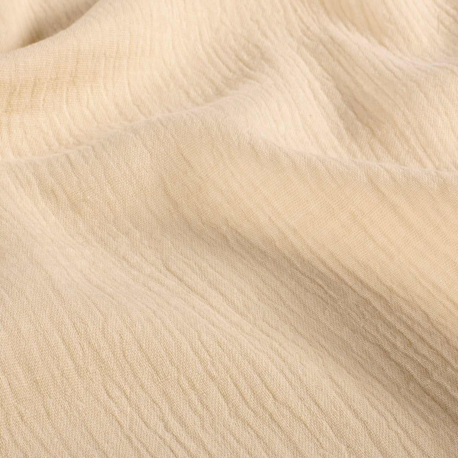 Muslin crib bumper braid 180cm beige for babies