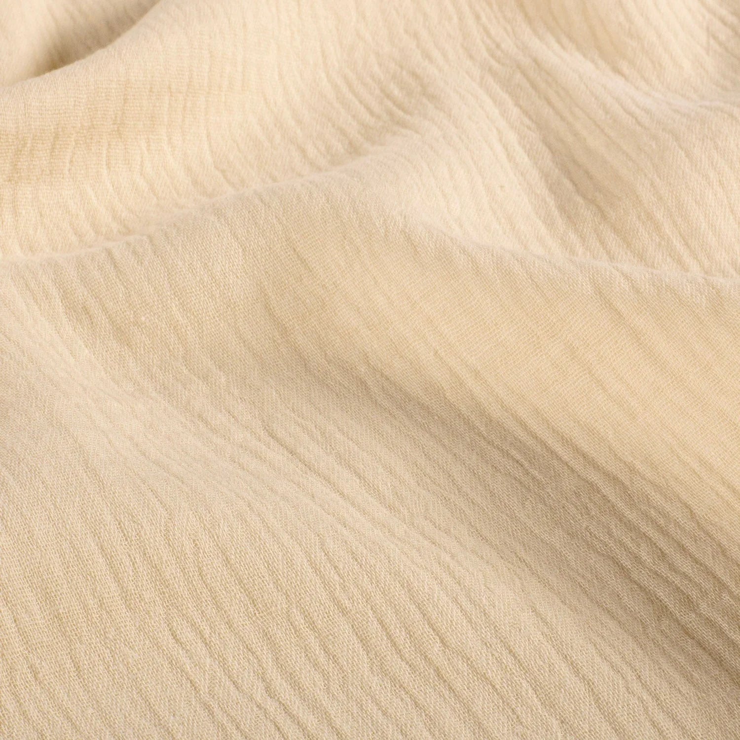 Trenza protector de cuna muselina 180cm Beige | Para bebes y cunas