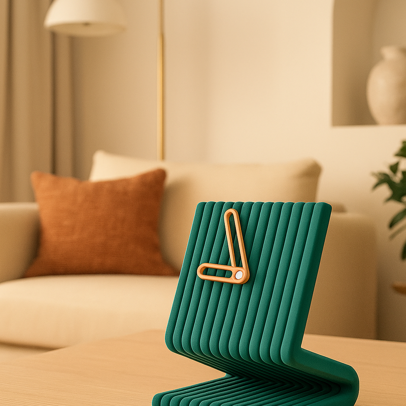 Reloj de Mesa Moderno en 3D: Diseño Esculpido MinimalistaRelojHome & Garden > Decor > Clocks > Desk & Shelf Clocks > Desk Clocks