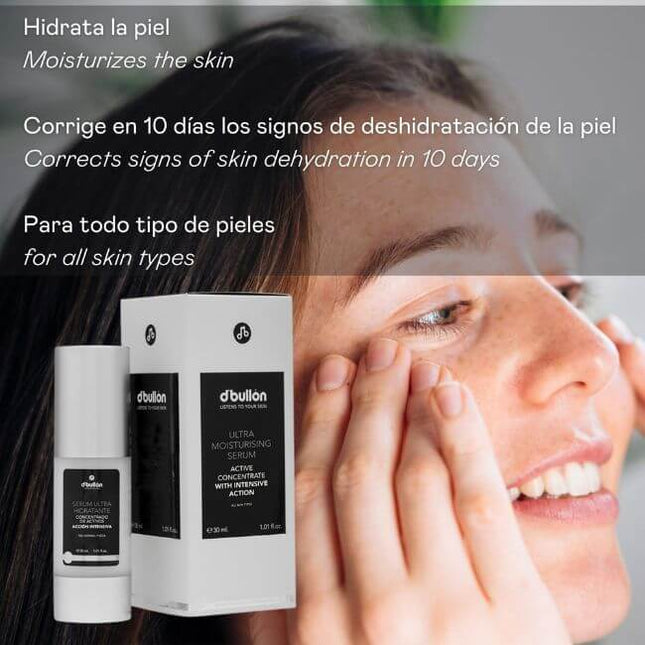 Sérum facial ultra hidratante para piel seca