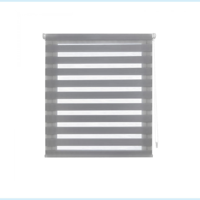 Estor Enrollable 107X180 GRIS Noche y Día EASY FIXHome & Garden > Decor > Window Treatments > Window Blinds & Shades > Shades