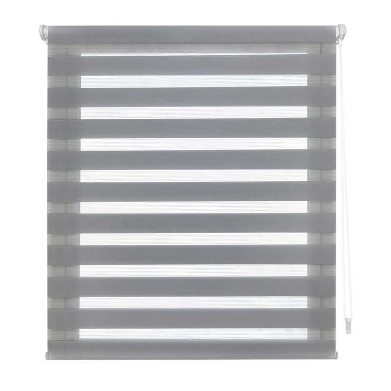 Estor Enrollable 130X180 GRIS Noche y Día EASY FIXEstorHome & Garden > Decor > Window Treatments > Window Blinds & Shades > Shades