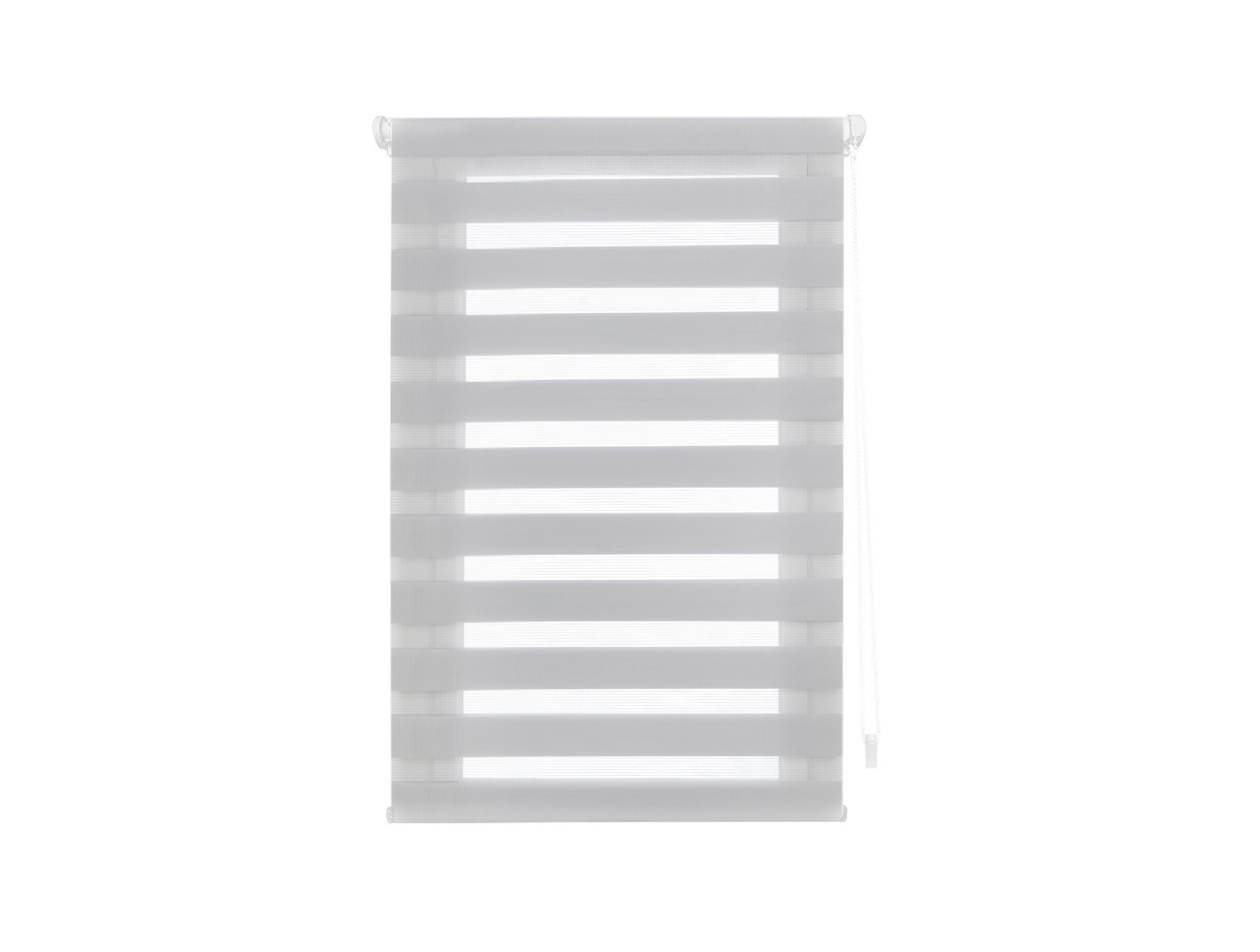 Cortina de rolo cinza 52x180 para quartos e privacidade