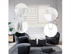 Raw roller blind 62x180 night and day UV protection