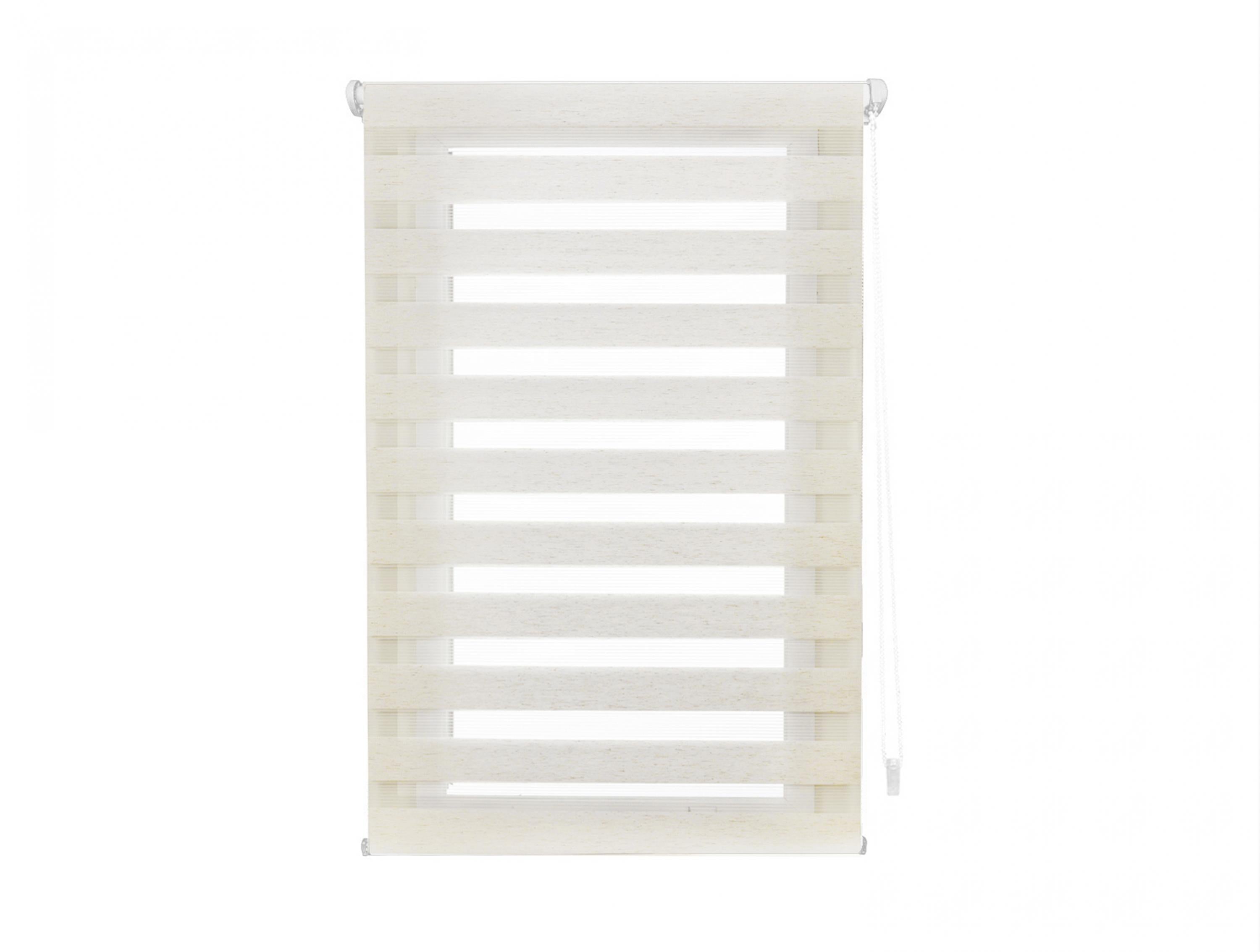 Cortina de rolo cru 62x180 com proteção UV para dia e noite