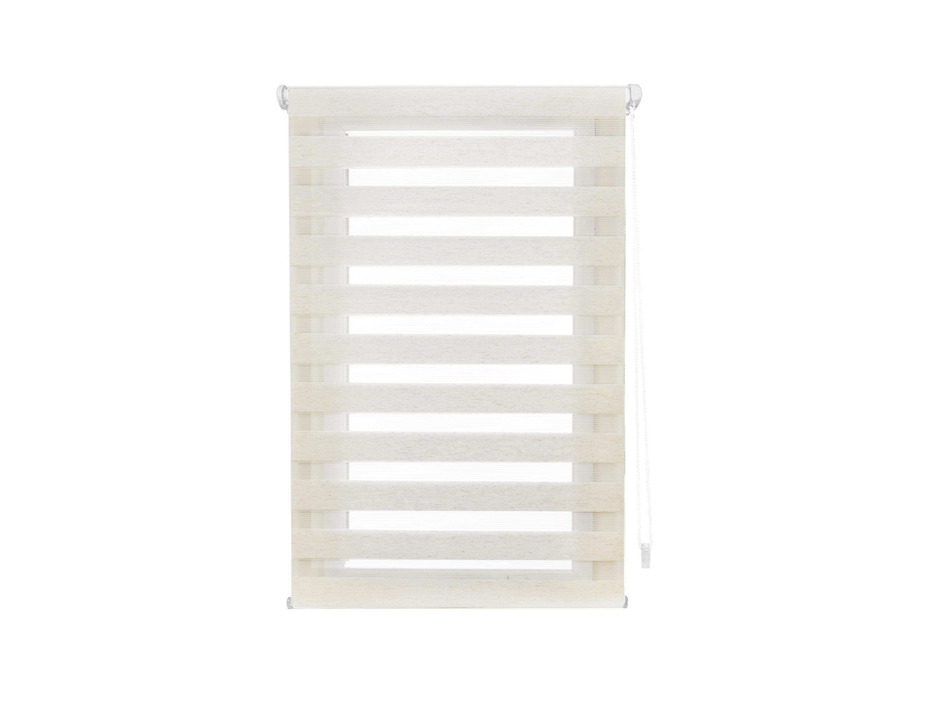 Cortina de rolo cru 62x180 com proteção UV para dia e noite