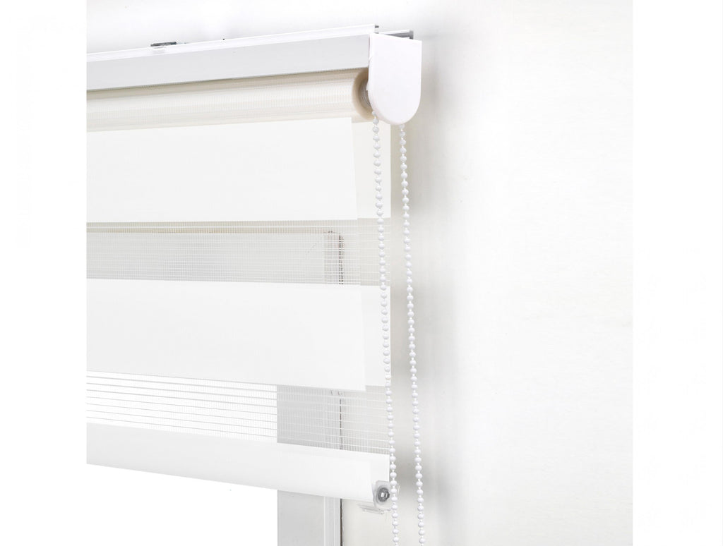 Cream roller blind 110x180 privacy and light control