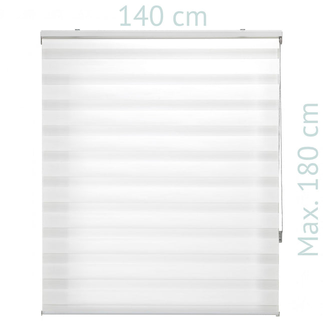 Estor Enrollable 140X180 CREMA Noche y DíaEstorHome & Garden > Decor > Window Treatments > Window Blinds & Shades > Shades