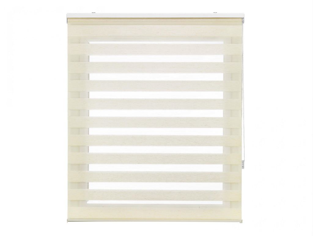 Estor enrollable 180x250 crudo control de luz y privacidad