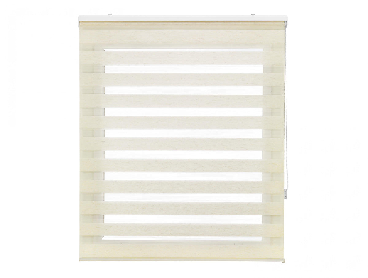 Estor enrollable 180x250 crudo control de luz y privacidad