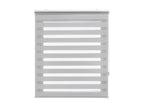 Cortina de rolo cinza 180x250 com controlo de luminosidade para quarto